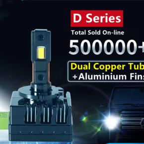 Hot Sell No Error Canbus 140W 14000lm D Series LED Headlight