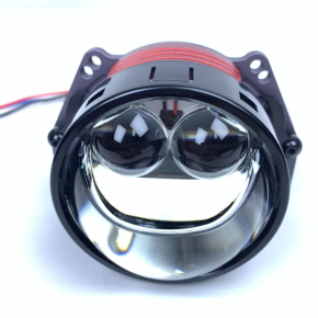 Dual Beam 3 Inch Bi Lens with Dual Laser LED Headlight Headlamp for Universal Car